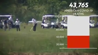 President Trump criticizes President Obama on playing golf during a health crisis!