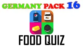 Food Quiz Pack 16 ( GERMANY ) - All Answers - Walkthrough ( By Taplane INC )