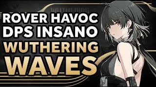 ROVER HAVOC a MELHOR OPÇÃO F2P de DPS no WUTHERING WAVES