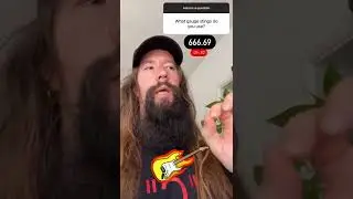 Какой калибр гитарных струн использует SHRED?