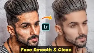 Face Smooth Editing Secret Trick 🔥 || Skin Smoothing Tutorial In Lightroom