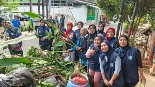 KEGIATAN KERJA BAKTI DI LINGKUNGAN RW 10#pisanganbaru  #dasawisma #kerjabakti 