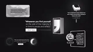 Unique Quote Titles V3 After Effects Templates