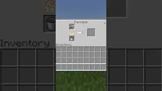 How To Get an Iron Nugget With Smelting In Minecraft #Shorts