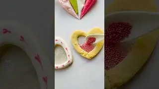 ISOMALT HEART COOKIE 💕💕🍪#short