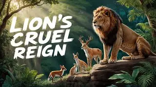Small Rabbit Defeats Lion 🐰🔥🦁#video #satwiktoon #ai #cartoon 