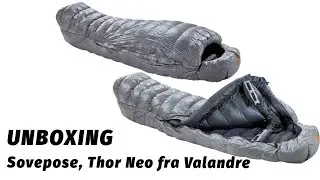 Sovepose, dun, Thor Neo fra Valandre, Unboxing