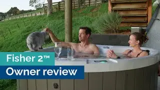 Fisher 2&trade; spa owner review - Compact spa for a small space