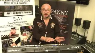 Roland E-A7 Style Composer With Tony Maraashly