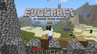 Base progress and my house is built! | Evocraft Beta 1.2_02 Ep 2