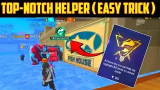TOP-NOTCH HELPER Trick 🔥 | Crucial Help-Up Easy Method | Free Fire Achievement Guide | Visu Thakor 