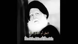 النطق ام السكوت؟ منهج السيد الشهيد الصدر ||رضا الطرفي