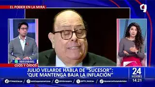 Julio Velarde hace pedido a su “sucesor”: “Que mantenga la baja inflación”
