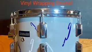 &ldquo;How to Vinyl Wrap Your Drums (Cheap DIY Tutorial)&rdquo; 