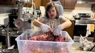 Making Raw Meat Cat Food