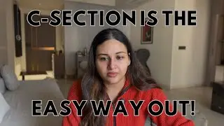 Day 1 After C-Section | Hospital Stay, Mom Guilt & Exhaustion