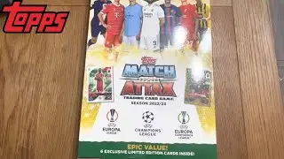 *NEW* FESTIVE CARDS!! | Topps MATCH ATTAX 2022/23 Advent Calendar Opening! (Countdown Calendar!)