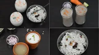3 Karnataka Special traditional Summer Drinks | Best Summer drinks recipes|Summer juice recipes
