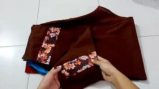 লেইছ ছাড়া লেইছ ডিজাইন সেলোয়ারে /Lace design salwar without lace /लेस डिजाइन सलवार बिना लेस के