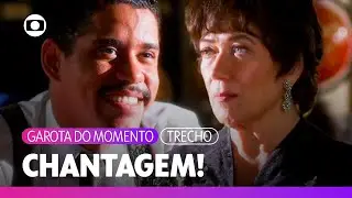 Basílio chantageia Maristela! | Garota do Momento | TV Globo