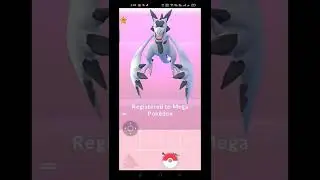 Evolution of aerodactyl to Mega aerodactyl