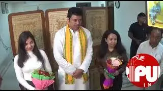 CM Biplab Deb met students returned from Ukraine