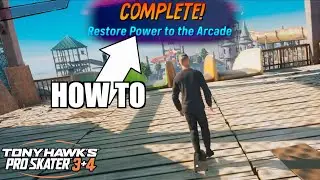 Restore Power to the Arcade on Waterpark Tony Hawk Pro Skater 3+4