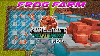 Minecraft 1.19 Easy FROG FARM Tutorial in Hindi | All About FROGS in Minecraft | Frogspawn Farm