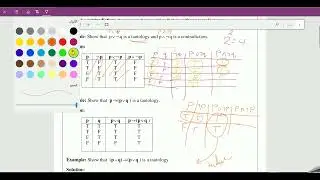 Propositional Equivalence 1