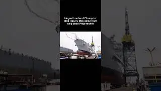 Trump removes pride name from US Navy ship.