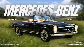 Mercedes-Benz Pagode 280 SL : l&rsquo;&eacute;l&eacute;gance intemporelle &agrave; ciel ouvert