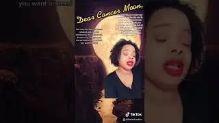 Dear Cancer Moon #moonsigns #cancermoon