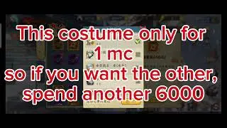 Getting my first costume for Azure Fang on Naruto Online Mobile (CN Tencent)