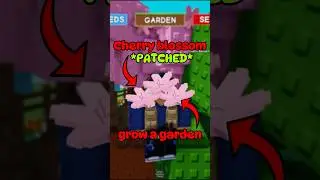 Цветущая вишня в Grow A Garden #growagarden