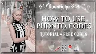 How to use phonto codes | Tutorial + Free phonto codes