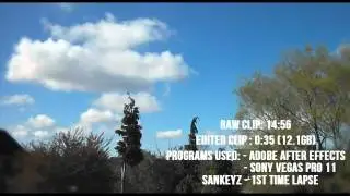 SanKeyZ 1st ever time lapse (Something Different)