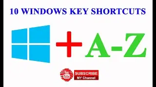 Windows key shortcuts. Top 10 key combinations