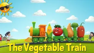 Овощной поезд 🚂🥦#дети #стихи #мультфильм #длятебя #ребенок #jariworld #короткиестихи #веселая учеба