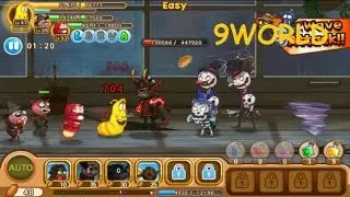 Larva Heroes: Lavengers Gameplay - World 9
