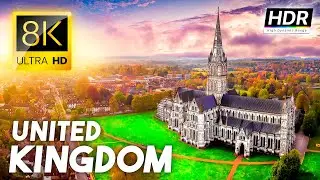 UNITED KINGDOM: Majestic Castles & Famous Places | 8K ULTRA HD HDR Dolby Vision #8K