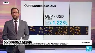 Sterling recovers after dramatic fall but remains at historic low &bull; FRANCE 24 English
