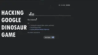 Hacking Google Dinosaur Game