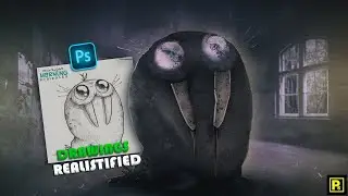 Realistifying Drawings in Photoshop || Drawings into Reality || Part 3