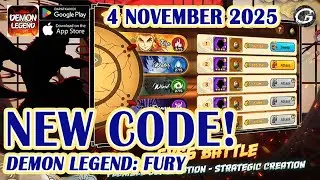 🎁NEW CODE Demon Legend Fury Giftcode & Redeem Code 4 November 2025 - Mobile Game (Android/IOS)