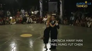 Leo Hung-Yut Chen & Florencia Hwayi Han 3-1 @ The 11th Auroville Tango Festival 2024 INDIA
