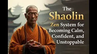 The Buddhist Shaolin Zen System for Becoming Calm, Confident, and Unstoppable - Black Screen