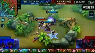 EVOS vs AEROWOLF ROXY Garuda Cup Final Day 2 SUPER BIGMATCH SEMIFINAL!!!