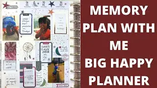 Memory Planning / BIG Happy Planner Memory Keeper / Free Spirit Happy Planner Sticker Book