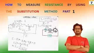 How to measure resistance by using the Substitution method part 1