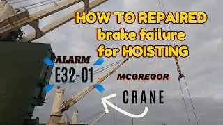 How to repaired brake failure  & alarm code E302-01  McGregor
